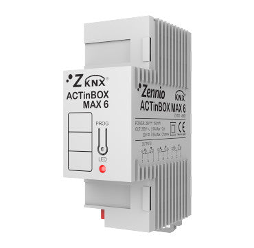 ACTINBOX MAX6. KNX 6 OUTPUT MULTIFUNCTION ACTUATOR