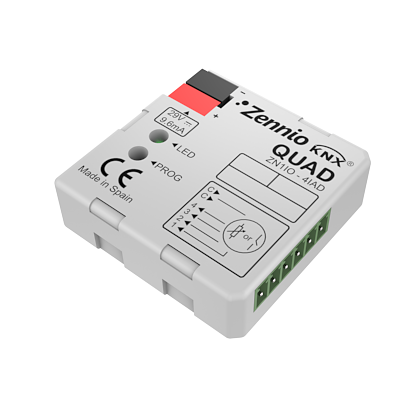 QUAD. KNX 4 BINARY/ANALOGUE INPUTS MODULE