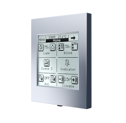 INZENNIO Z38I. SILVER KNX TOUCH PANEL