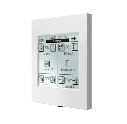 INZENNIO Z38I. WHITE KNX TOUCH PANEL